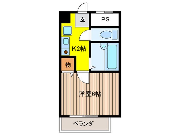 ビクトリ－杭全の物件間取画像